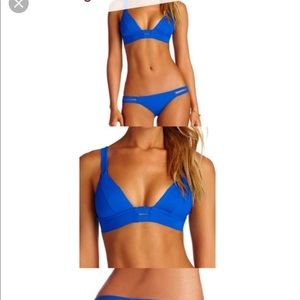 Royal blue Vitamin A bikini top